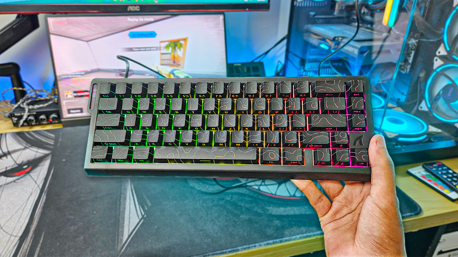 Attack Shark X68 HE vale a pena? Review do teclado magnético custo-benefício