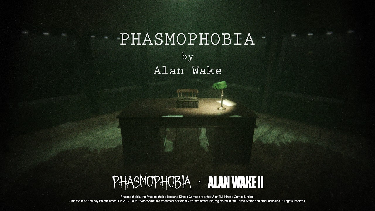 Phasmophobia x Alan Wake: evento chega em maio com novidades inéditas